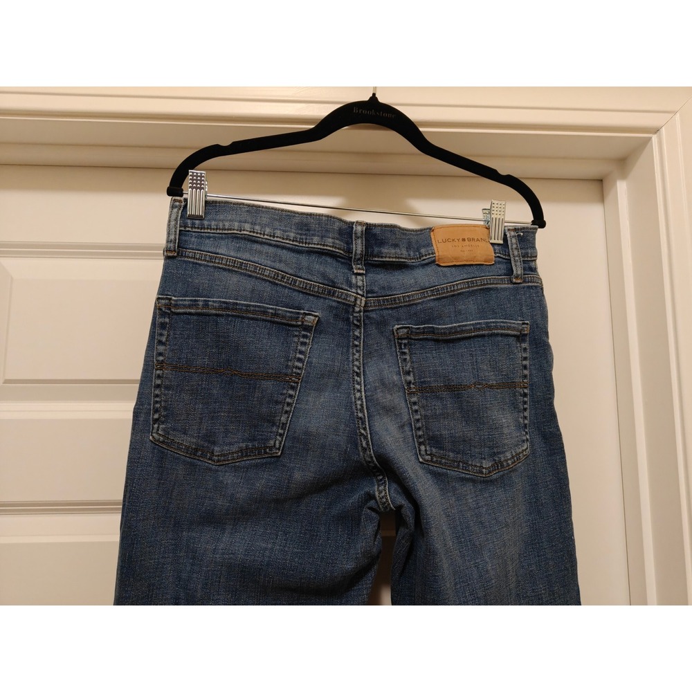 Lucky Brand 363 Vintage Straight Mens Jeans 32x30 Medium Wash 7MD10452 Blue - Picture 10 of 11